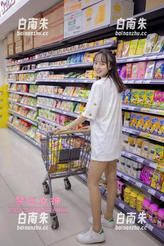 MSLASS梦丝女神 - 图集来咯！甜甜的彩色丝袜脚指，何明明与指尖的碰撞-白南朱