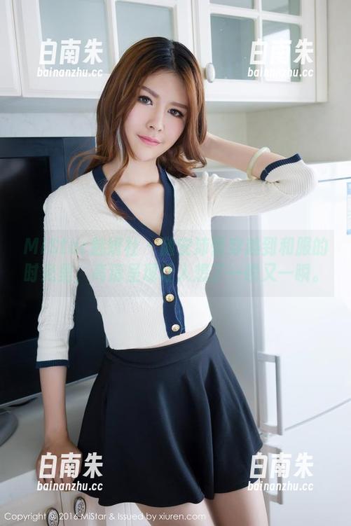MiStar魅妍社 - 随安沛蕾穿越到和服的时光里，高清呈现让人想了一瞬又一瞬。-白南朱