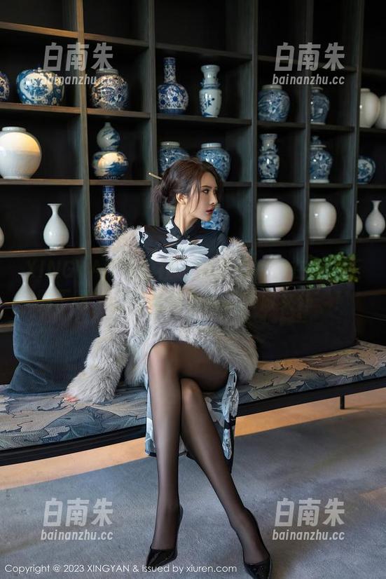 XINGYAN星颜社 - 每张图片都在说‘王俪丁呀，这妞真适合来我家做女仆’！-白南朱
