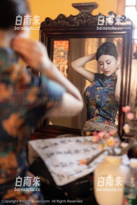 Xiuren秀人网 - 原图出炉！唐安琪的长腿，脚步声都能吓到你，谁在后面把我撩得心痒痒？-白南朱