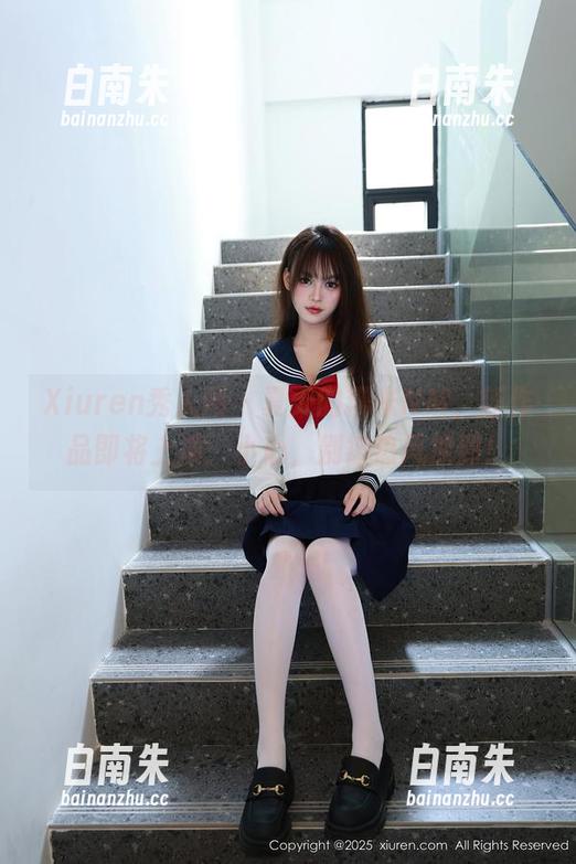 Xiuren秀人网 - 夏天的糯米NM，新作品即将上演：小心，别被热风撩到！-白南朱