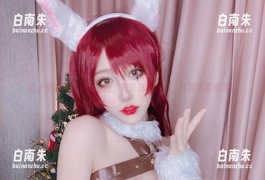 啾小妍的暗夜猫女私拍，有猫耳、猫尾，打架不要问我！-白南朱