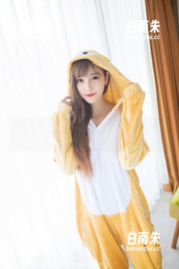 爱蜜社 - 那么美的图集，泡泡子的腿像个小精灵一样！-白南朱