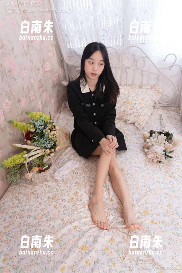 甜予摄影 - 游戏规则被颠覆的K制服，图片中的小语和资源组合，让人眼前一亮。-白南朱