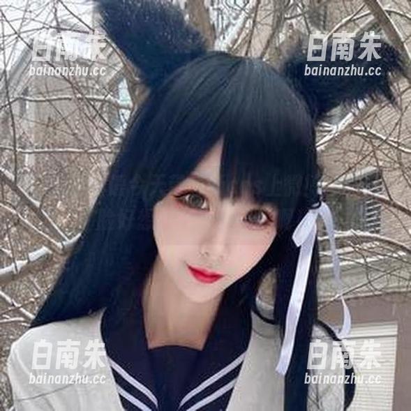 章鱼小童谣今天带着新cos上微博图，这脸好想拆开来咬一口啊！-白南朱